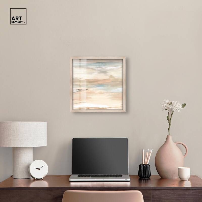 Roseate Skyfall I Shadowbox by Art Remedy