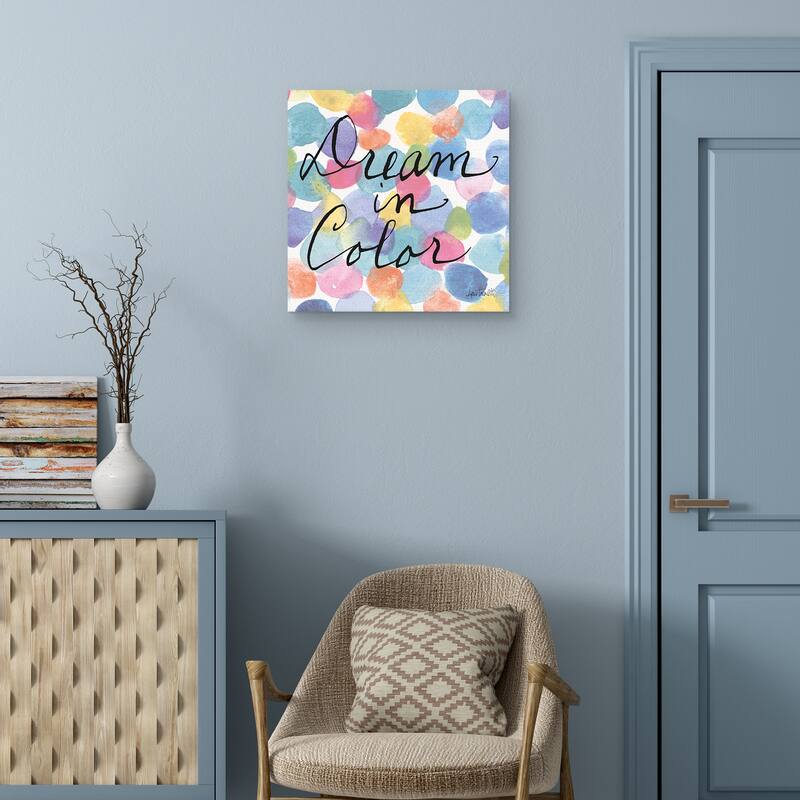Dream in Color by Anne Tavoletti Canvas Art Print