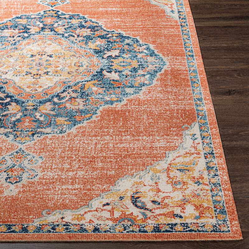 Livabliss Grania Indoor/ Outdoor Distressed Persian Area Rug