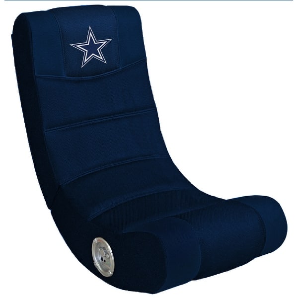 Shop Video Gaming Chair W Bluetooth Nfl Dallas Cowboys On Sale