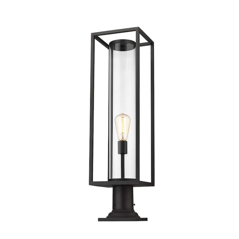 Z-Lite Dunbroch 30" Tall Outdoor Pier Mount Post Light