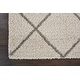 preview thumbnail 57 of 120, Nourison Brisbane Large Diamond Geometric Modern Shag Area Rug