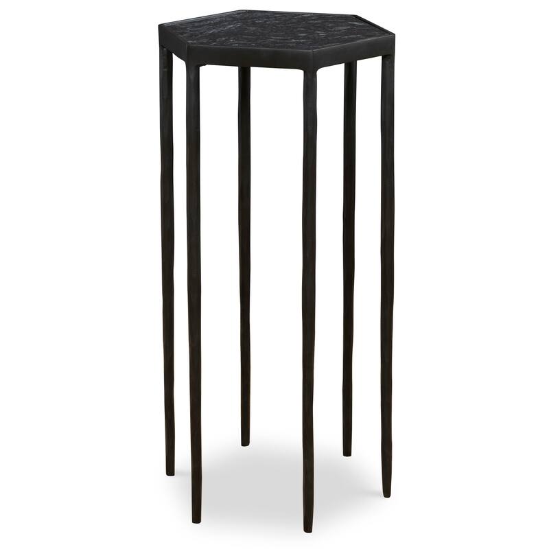 Uttermost 25881 10.5" Wide Iron and Marble End Table