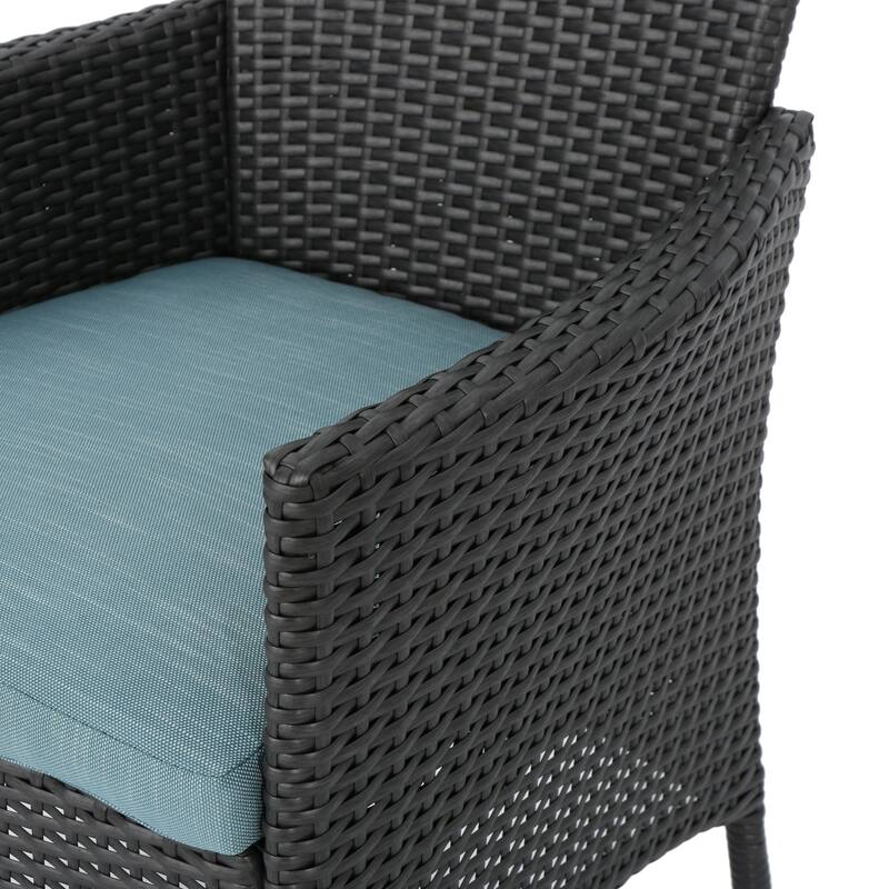 Christopher Knight Home Malta Wicker Patio Armchairs (Set of 2)