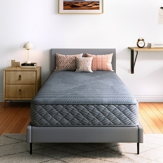 SweDrea Twin Size 8 in. Hybrid Mattress – Medium Firm Breathable and Supportive for Pressure Relief in Dorms, Apartments