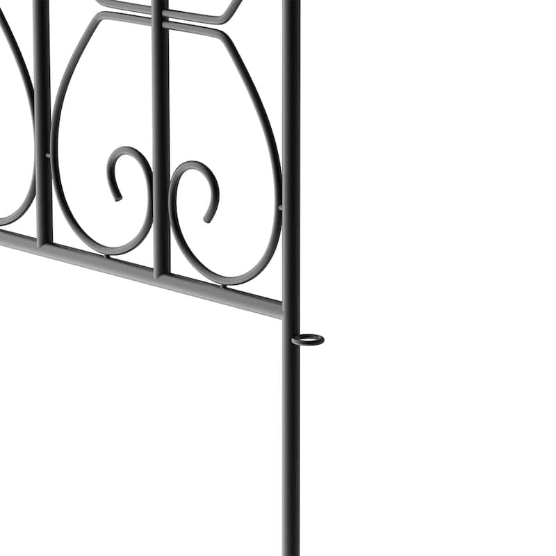 24"W x 32"H Decorative Metal Fence Panel(10 Pieces)