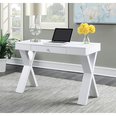 Convenience Concepts Newport Desk with Drawer