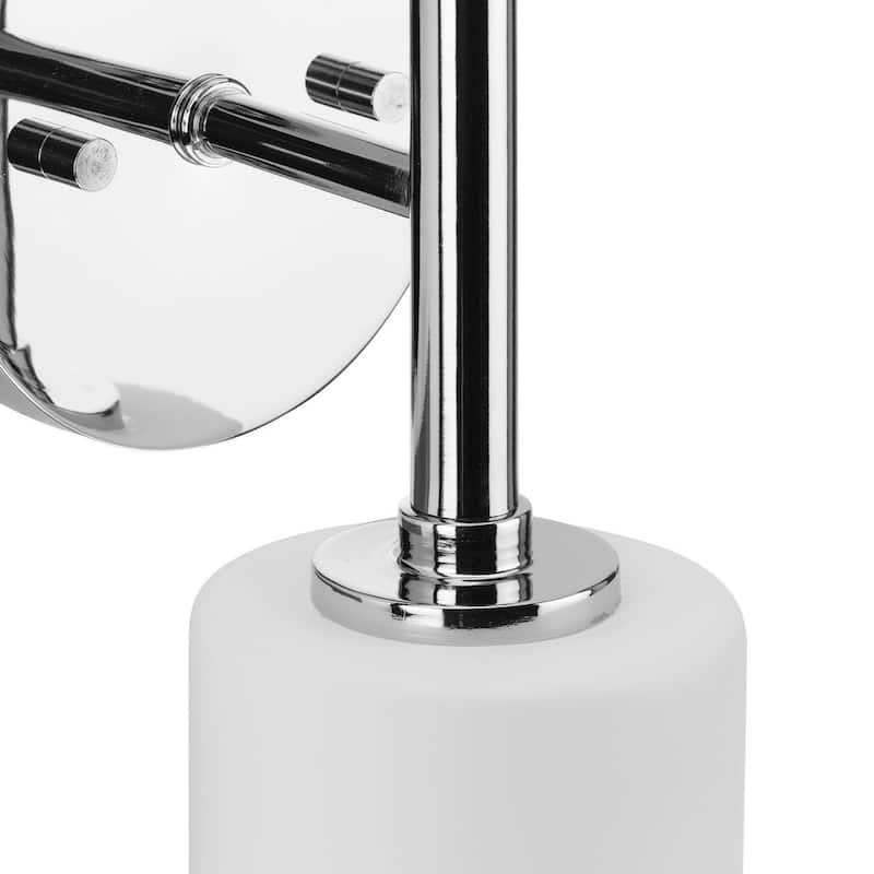 Cofield Collection Two-Light Polished Chrome Wall Bracket - 22.5 in x 5.62 in x 4.87 in