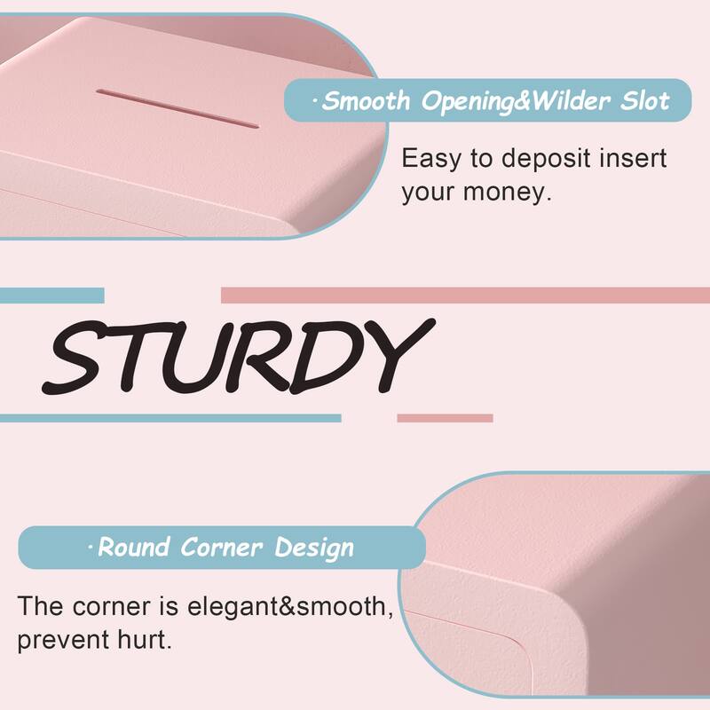 Secure Safe With Key And Password Money Home Safe, 0.23 Cubic Feet Small Safe, Mini Storage Cabinet