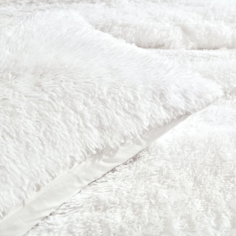 Lush Decor Emma Faux Fur Comforter Set