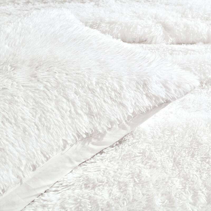 Lush Decor Emma Faux Fur Comforter Set