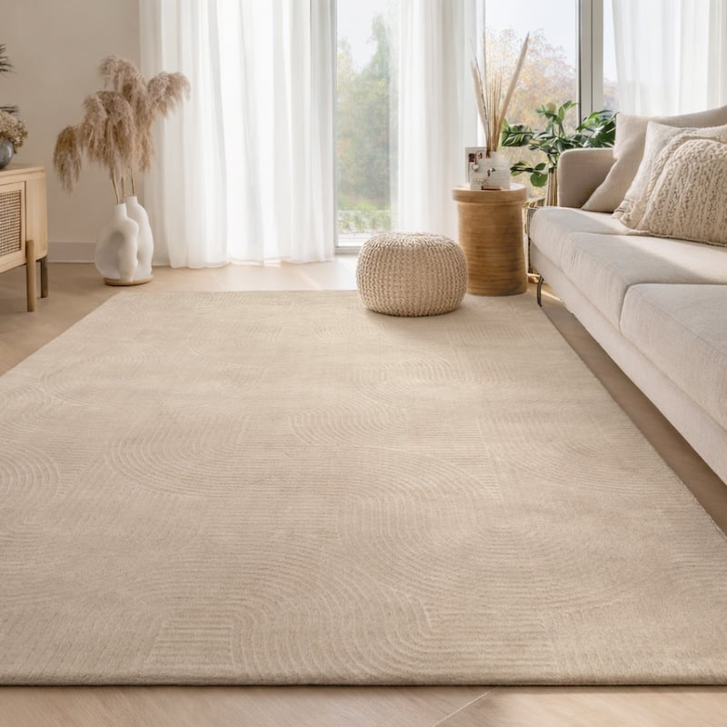 ECARPETGALLERY Elion Modern Machine Washable Area Rug
