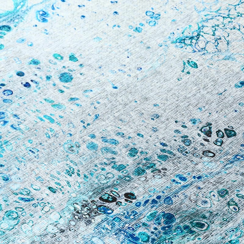 Addison Indoor/ Outdoor Karina Abstract Washable Area Rug