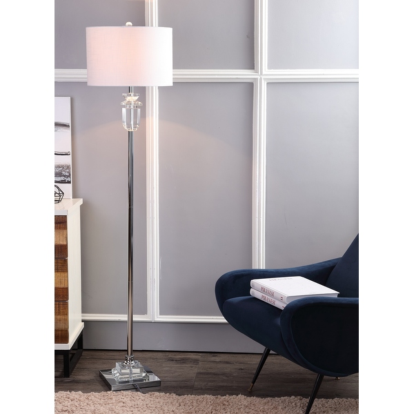 Led chrome floor lamp cheap