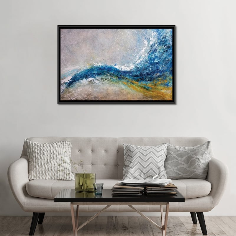 iCanvas "Wonderstorm" by Vinn Wong Framed Canvas Print