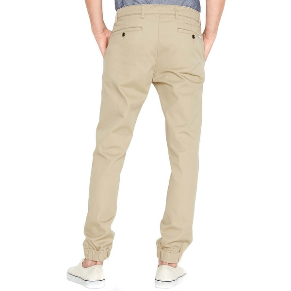 levi's khaki joggers