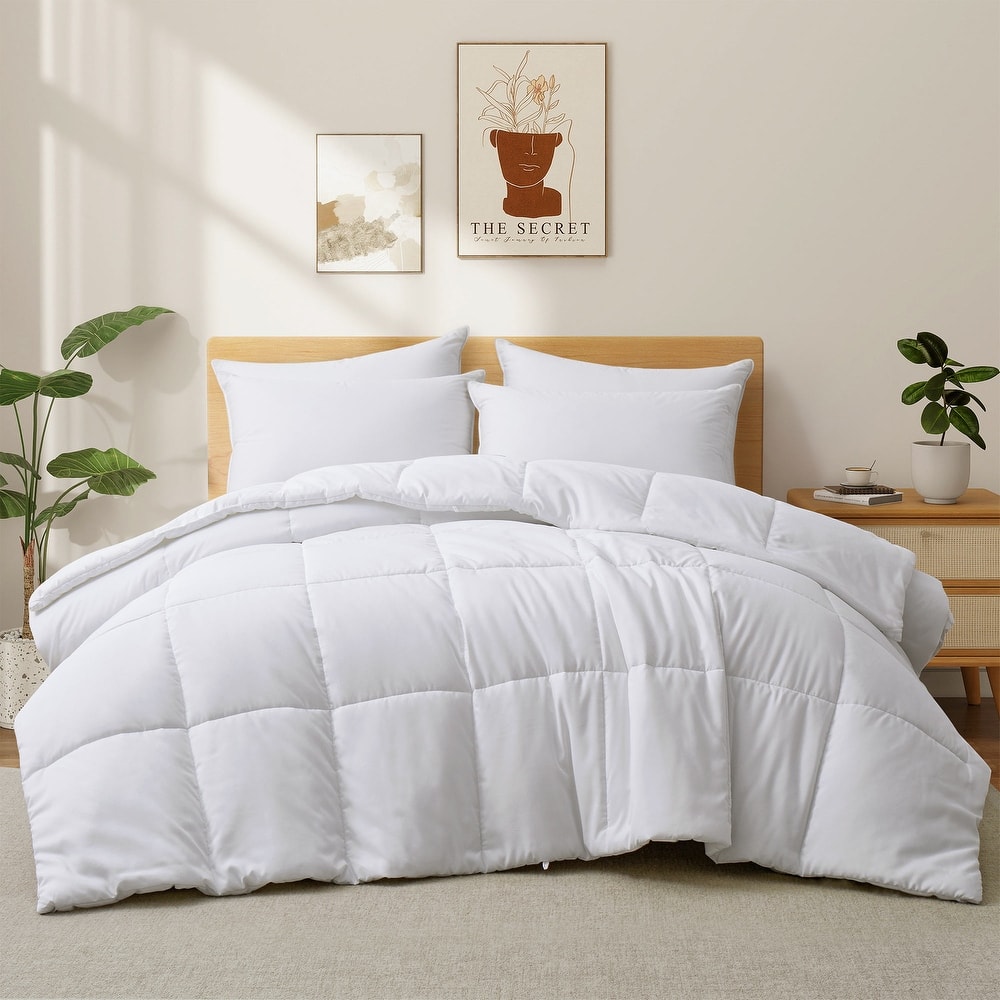 Lightweight to All-Season Premium Soft Down Alternative Comforter Duvet Insert