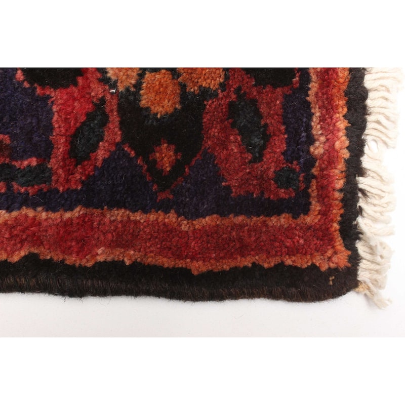 ECARPETGALLERY Hand-knotted Andelz Red Wool Rug - 4'6 x 6'9