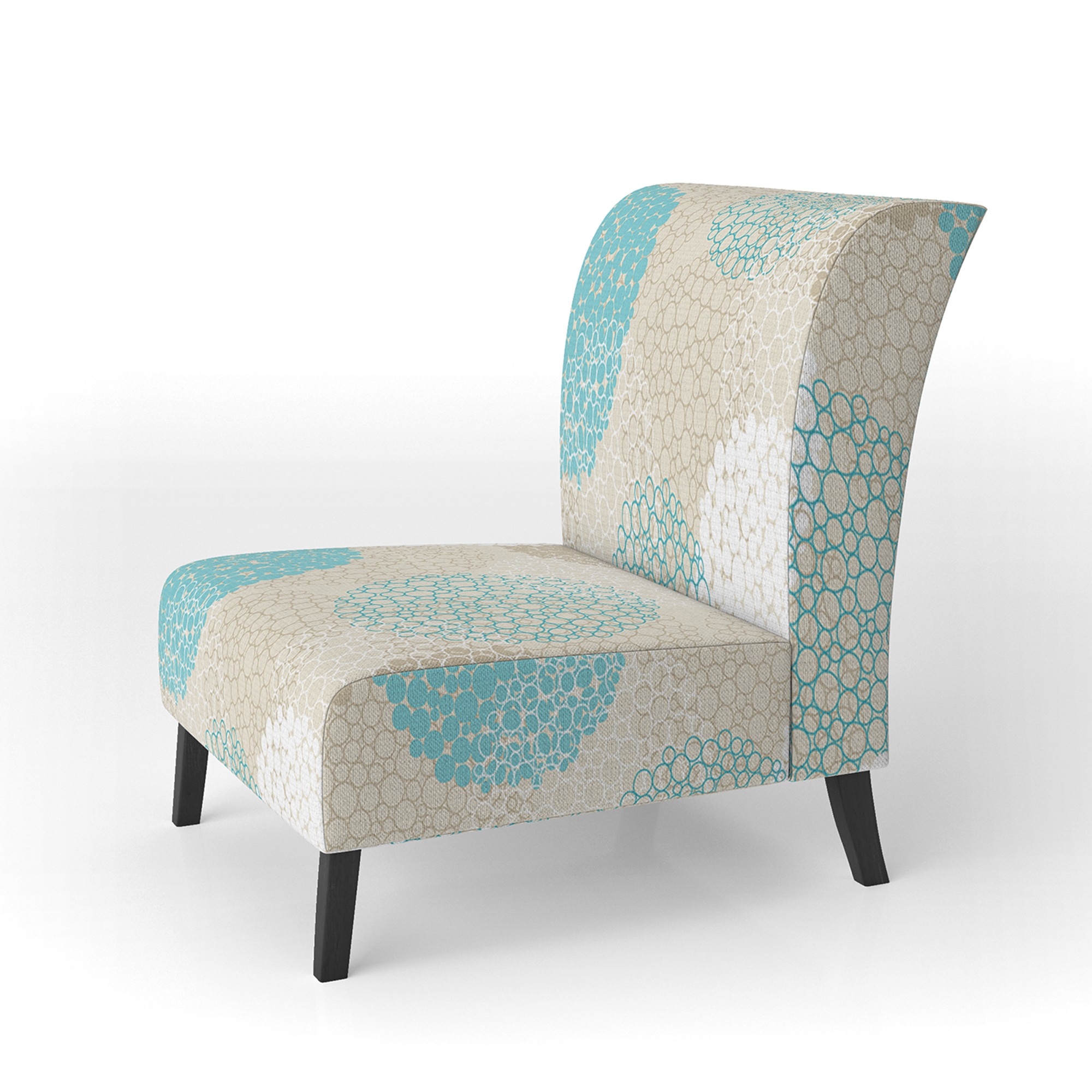 Blue circle chair outlet