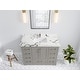 preview thumbnail 25 of 161, Willow Collection 48 in W x 22 in D x 36 in H Boston Single Bowl Sink Bathroom Vanity with Countertop