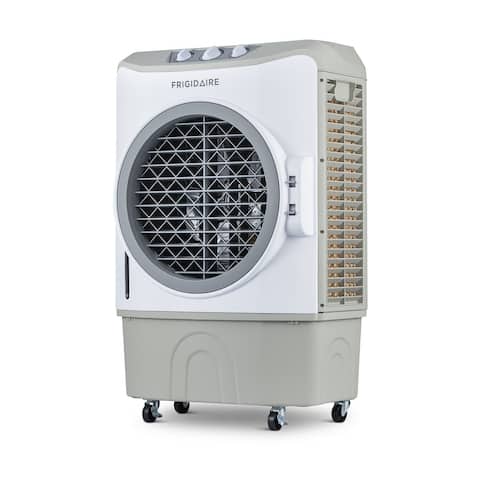 Frigidaire Indoor and Outdoor Evaporative Cooler, 1650 CFM with Oversized 10.6 Gallon Water Tank and Easy-Glide Casters