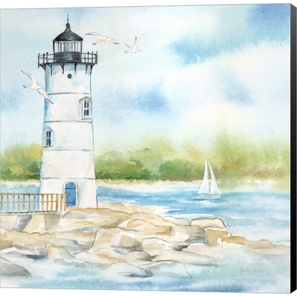 Cynthia Coulter �East Coast Lighthouse I� Canvas Art
