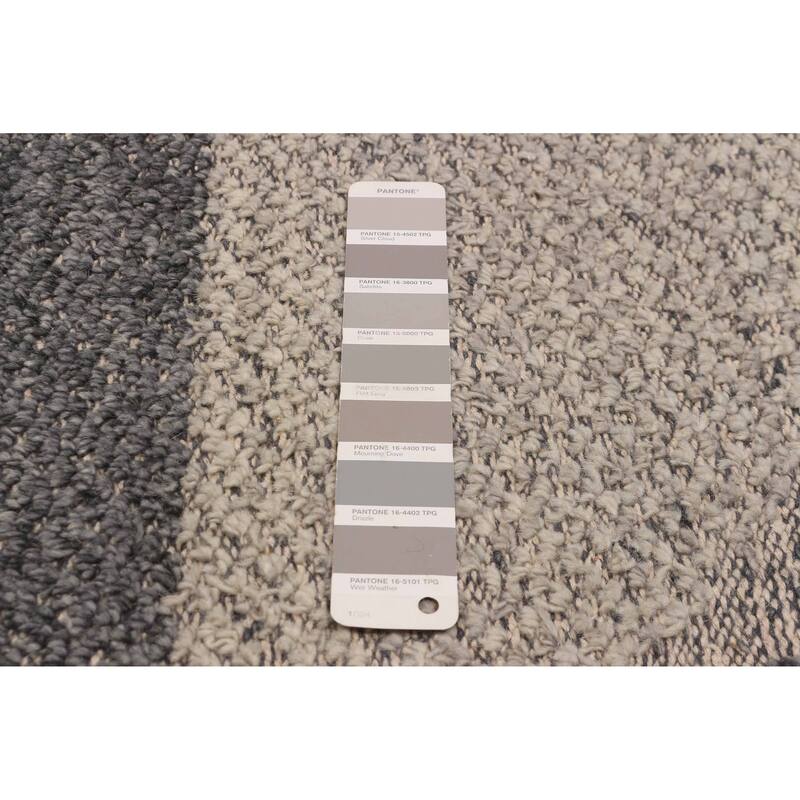 ECARPETGALLERY Hand-knotted Tangier Grey Wool Rug - 5'3 x 7'8