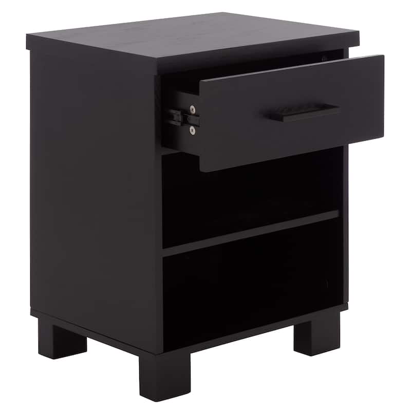 SEI Furniture Himanshu 1-Drawer 2-Shelf Nightstand