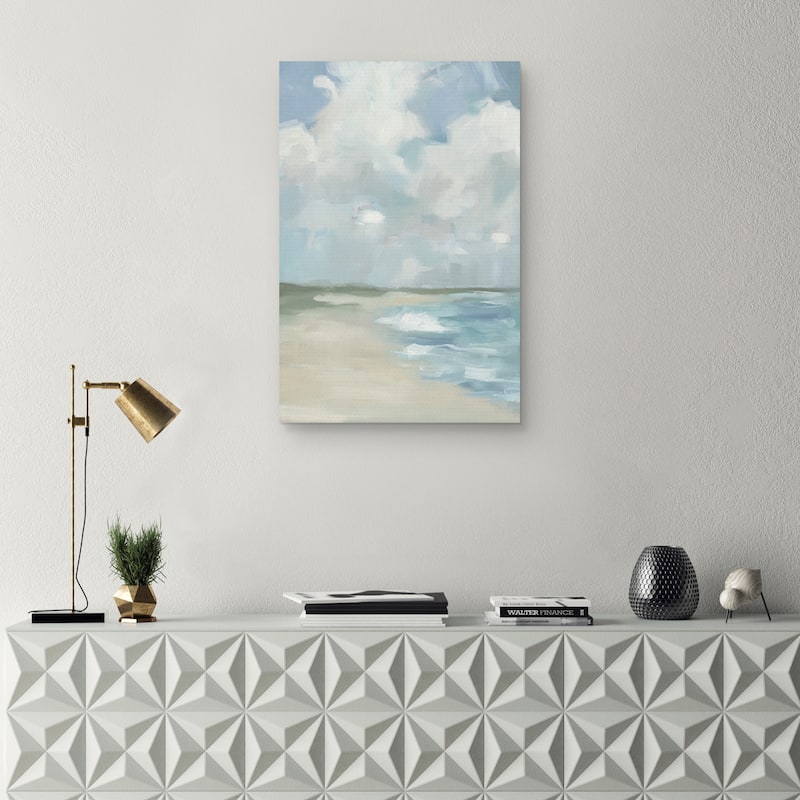Calming Seas by Liz Jardine Canvas Art Print