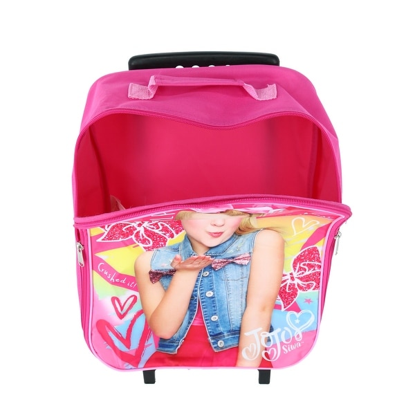 jojo siwa's suitcases