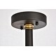 preview thumbnail 5 of 5, Axel Collection 6-light Industrial Flushmount Sputnik Light