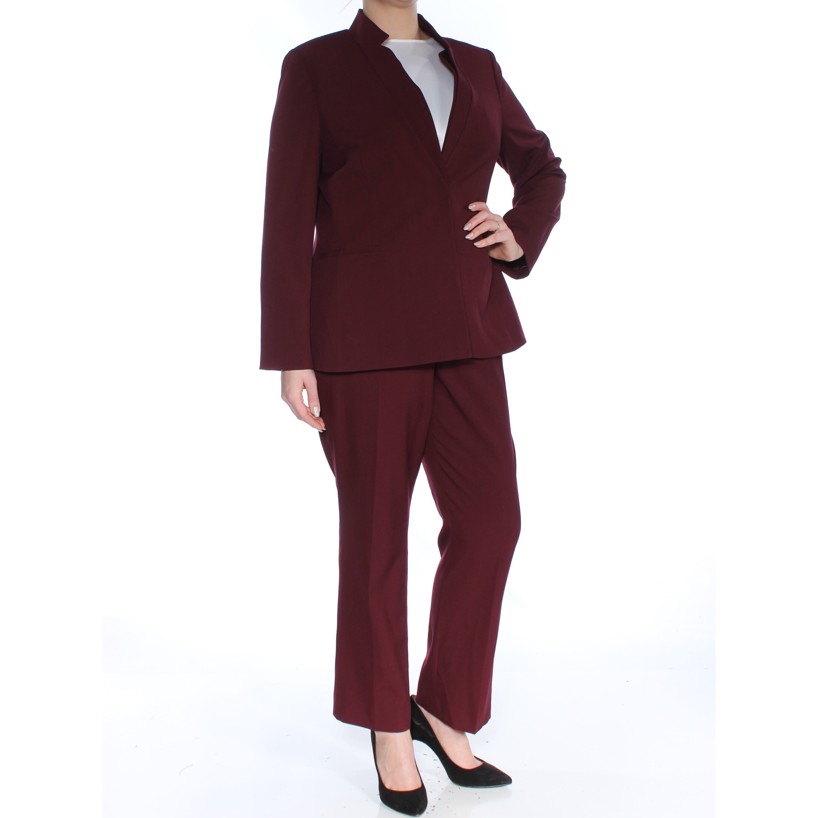 Petite Burgundy Blazer Sale, GET 57 