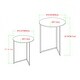 preview thumbnail 14 of 12, Middlebrook V-leg Nesting Side Table Set