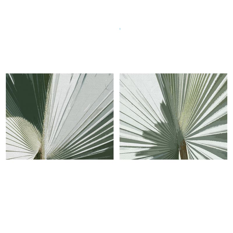 Palm Frond I Crop, II by Noah Bay Canvas Art Prints