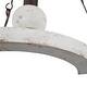 preview thumbnail 7 of 7, Farmhouse Wood Candle Chandelier 6-Light French Country Wagon Wheel Coastal Dining Room Pendant Light