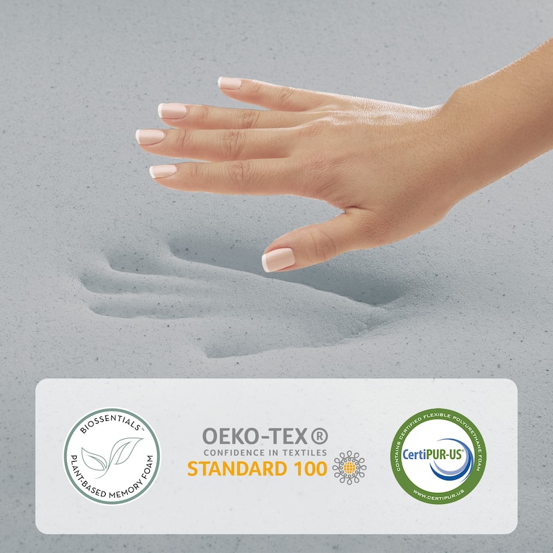 Dream Serenity Peak Comfort Memory Foam Mattress Topper
