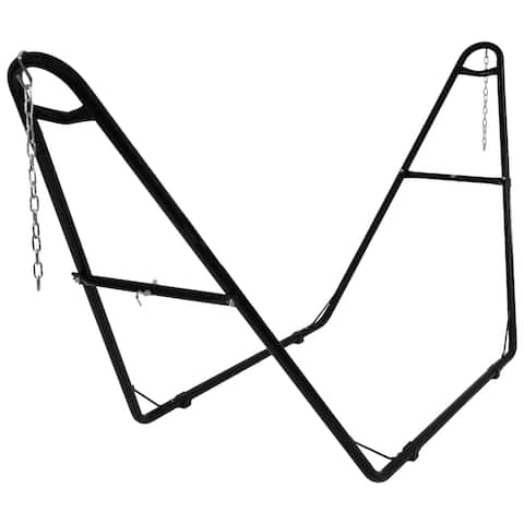 Hammock Stand Steel with Black Finish Heavy-Duty Universal Multi-Use