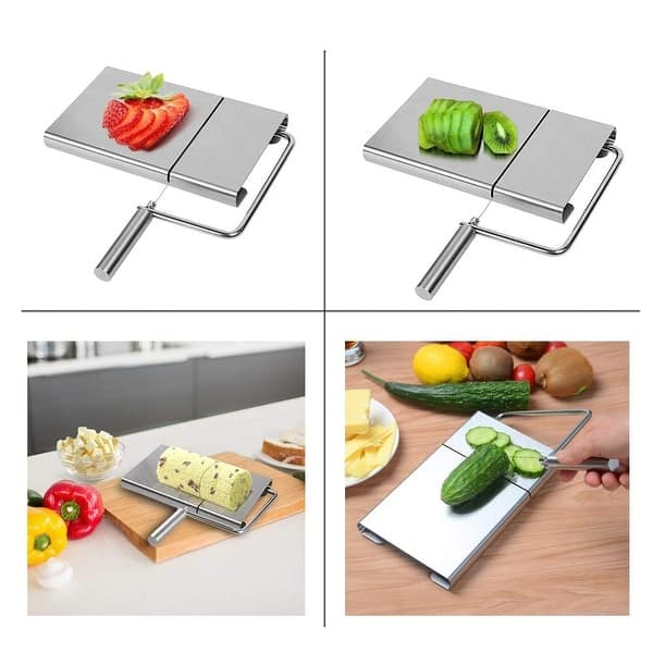 cheese butter slicer stainless steel wire