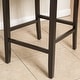 preview thumbnail 58 of 64, Logan Bonded Leather Backed Barstool (Set of 2) by Christopher Knight Home