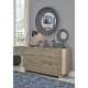 preview thumbnail 18 of 16, Signature Design by Ashley Oliah Brown Woodgrain Dresser Natural Brown - 6-drawer