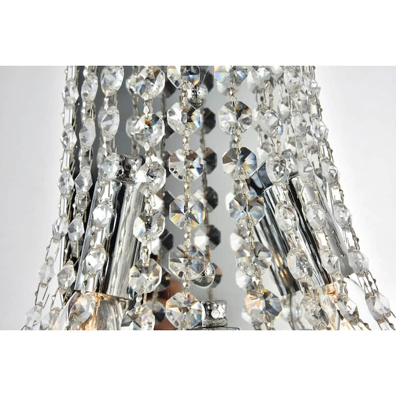 Fleur Illumination 4 light Chrome Wall Sconce