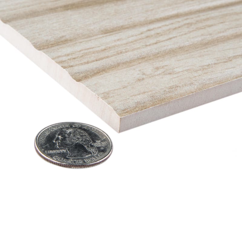 Merola Tile Woodstrip Arce 11-3/4" x 23-1/2" Ceramic Wall Tile