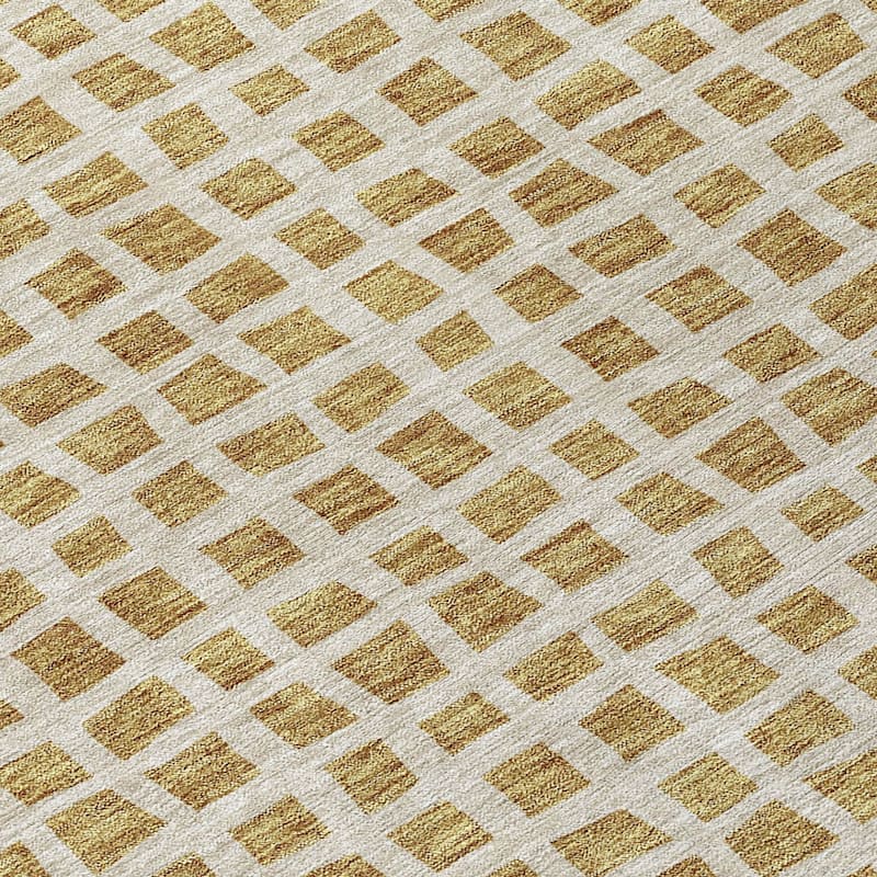 HomeRoots Geometric Transitional Rectangle Outdoor Rug