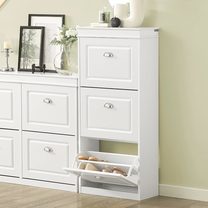 Shabby chic shoe storage online