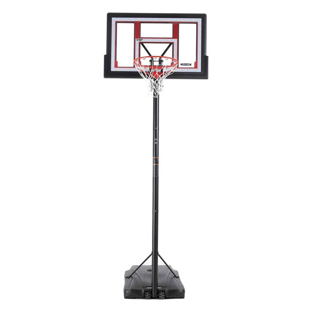 Lifetime Adjustable Portable Basketball Hoop, 48-Inch - 48 inch