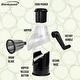 preview thumbnail 5 of 3, Rotary Cheese Grater Slicer in Black with 3 Drum Blades