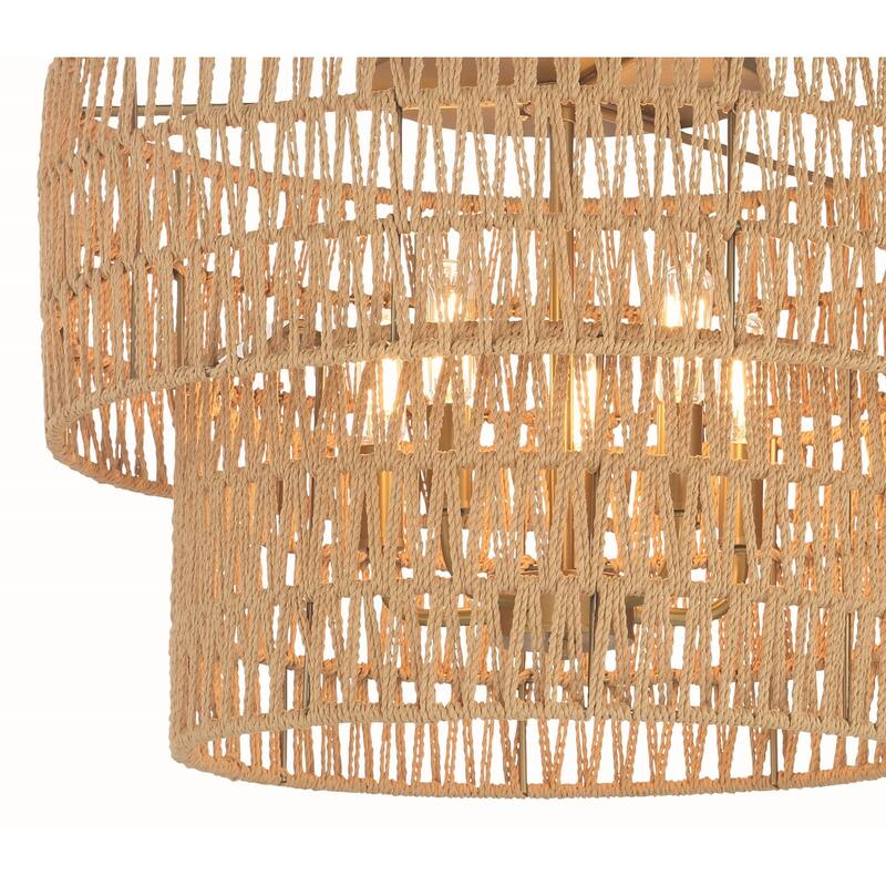 Minka Lavery 5043 Bungalow Heaven 5 Light 20" Wide Flush Mount with