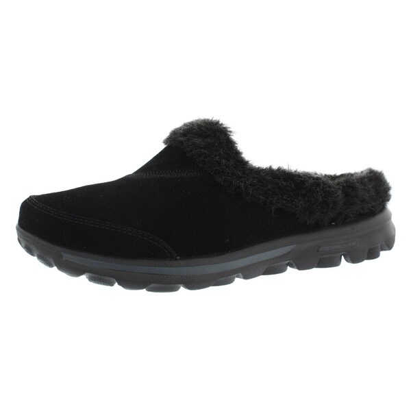 skechers performance women's go walk cozy slipper