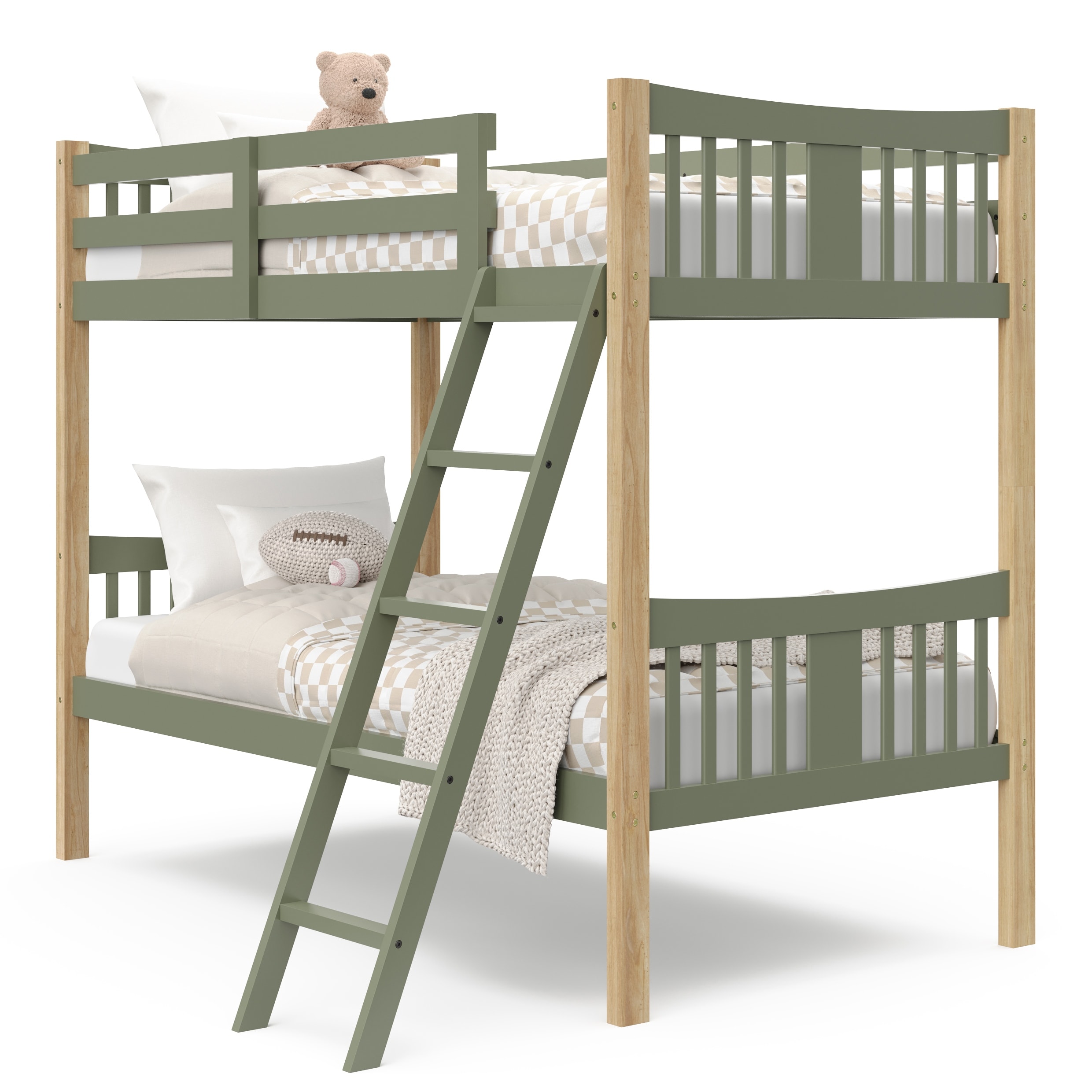 Storkcraft bunk bed shop white