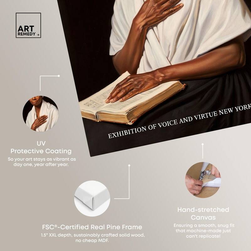 Orator for Equality Canvas by Art Remedy, Gallery Wrapped